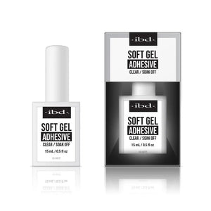 IBD soft gel adhesive 0.5oz LED nail tips Canada professional use