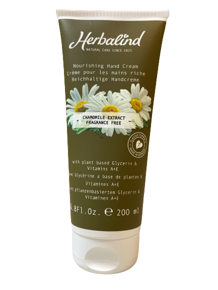 Glycerin Hand Cream(Fragrance Free) - 6.8 Fl. Oz /  200 ml | Herbalind ®