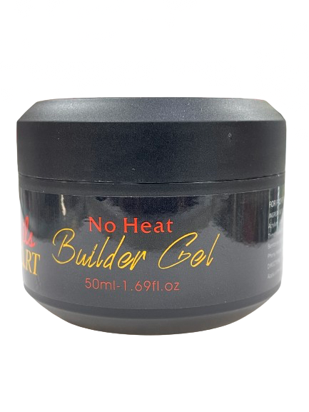 Nails & Art | No Heat Clear Builder Gel | 50ml-1.69 Oz