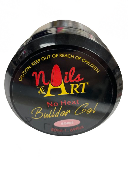 Nails & Art - No Heat Builder Gel - BG01 - CM Nails & Beauty Supply