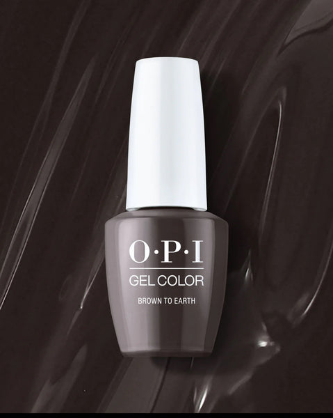 OPI GelColor - F004 - Brown To Earth  | OPI®