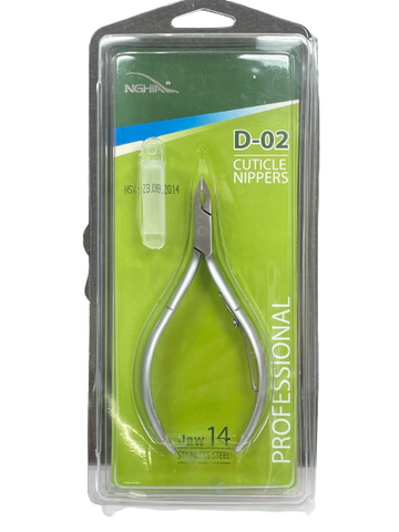 Cuticle Nipper | Nghia D02 #14 & #16 -Stainless Steel