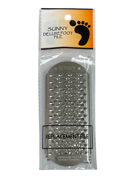 Sunny DeluxeFoot File ® Replacement Blades (Stainless Steel).