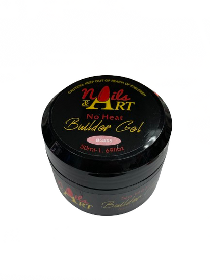 Nails & Art - No Heat Builder Gel - BG01 - CM Nails & Beauty Supply
