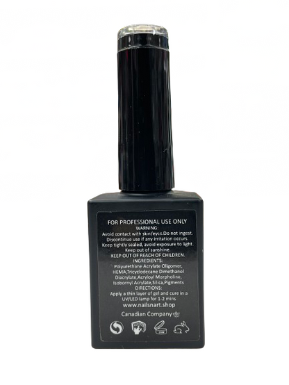 Nails & Art - OSJ Black | One Step Jell Gel Polish Black - CM Nails & Beauty Supply