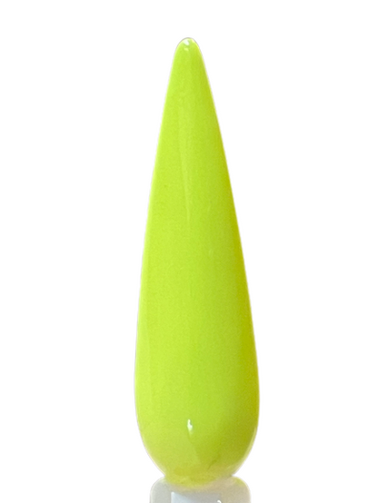 GND Canada | No Buff Base Neon Rubber Gel | #1 Lime Neon Green - CM Nails & Beauty Supply