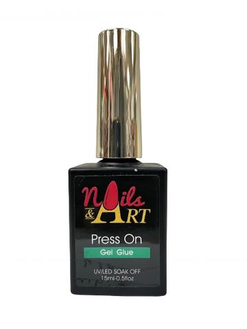 Nail Art - Press On Gel Glue | 15 ml-0.5 fl.