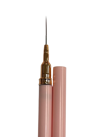 Nail & Art Brushes | Detailing Brushes Black | White | Pink | 5mm | 8mm| 12mm| 20mm | 25mm.