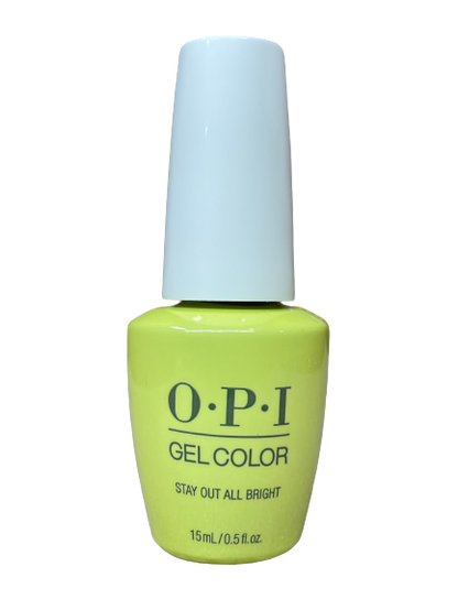 OPI GelColor - Stay Out All Bright - P008 - CM Nails & Beauty Supply