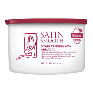 SATIN SMOOTH Scarlet Berry Wax With Acai (14oz)