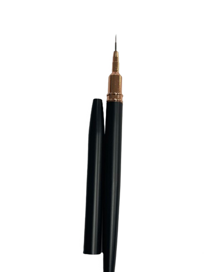 Nail & Art Brushes | Detailing Brushes Black | White | Pink | 5mm | 8mm| 12mm| 20mm | 25mm. - CM Nails & Beauty Supply