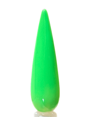 GND Canada | No Buff Base Neon Rubber Gel | #2 Light Neon Green - CM Nails & Beauty Supply