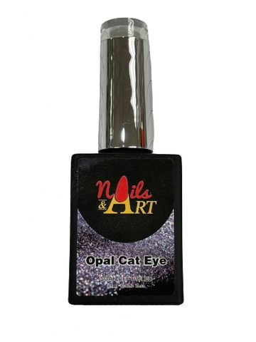 Nail & Art | Cat Eye Opal and Reflex Gel .