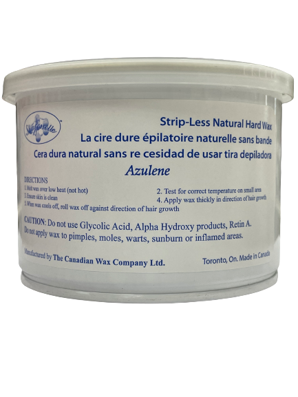 Sharonelle Strip-Less Natural Hard Wax - Honey | Azulene | 14.Oz
