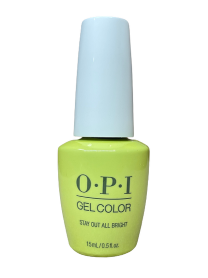 OPI GelColor - Stay Out All Bright - P008 - CM Nails & Beauty Supply