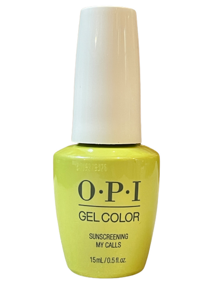 OPI GelColor - Sunscreening My Calls - P003 - CM Nails & Beauty Supply