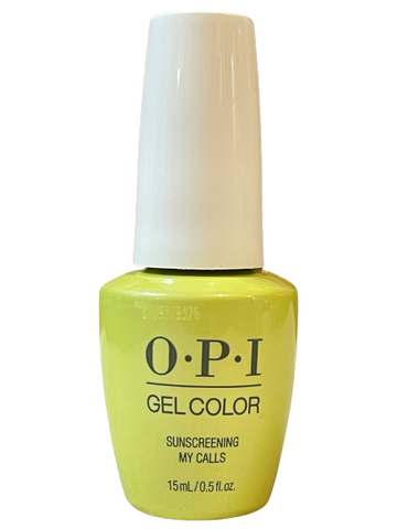 OPI Summer Collection - GC P003 | Sunscreening My Calls