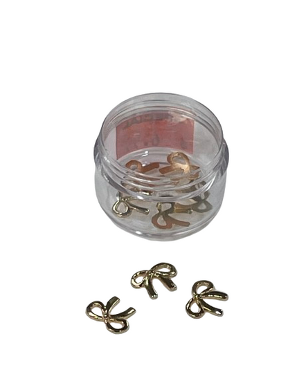 Bows | Gold | Glitter | Bow Knot | Bow With Pearl | Bow with Rhinestone - CM Nails & Beauty Supply