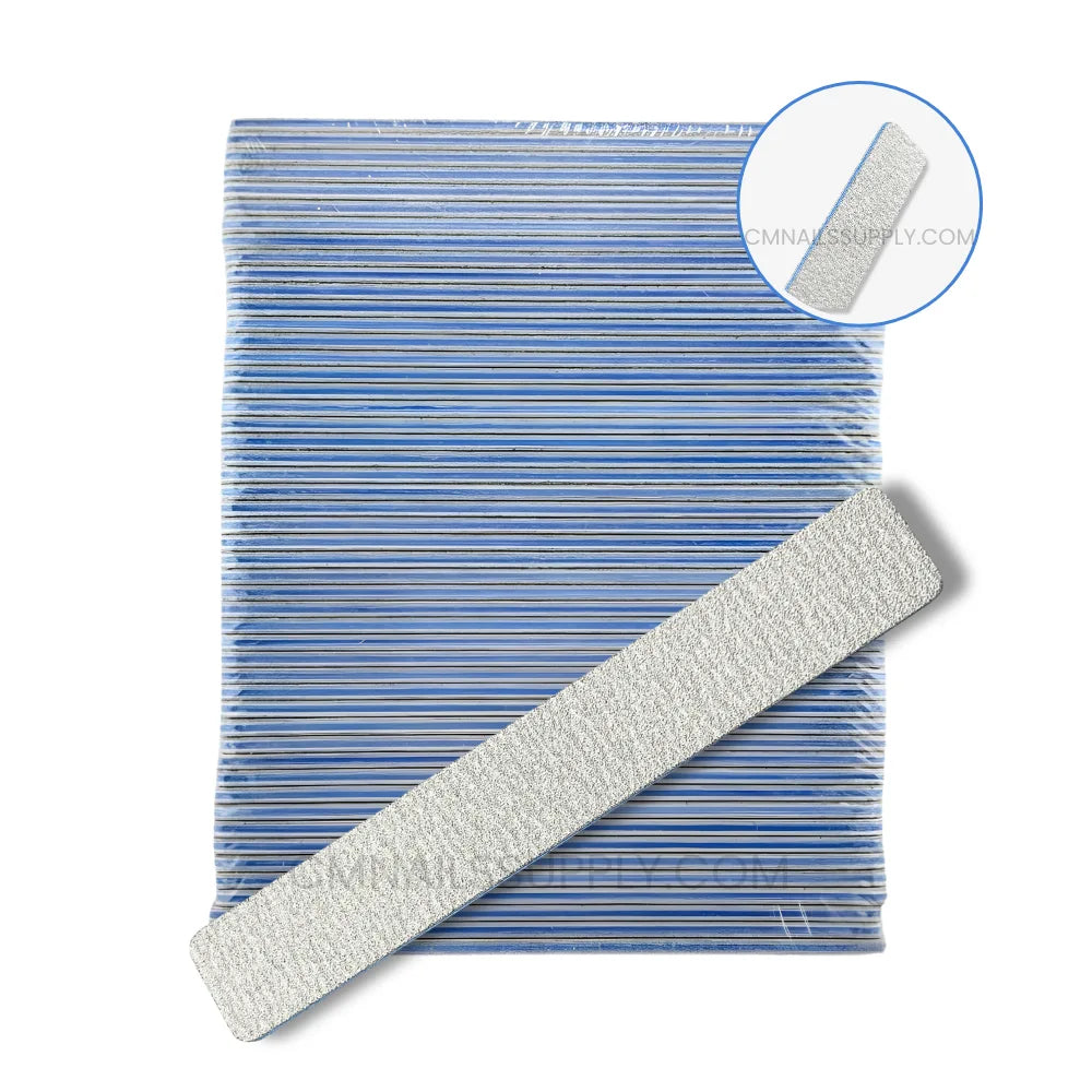 Jumbo zebra nail file 100/100 grit pack of 50 for professional nail technicians and salons in Canada