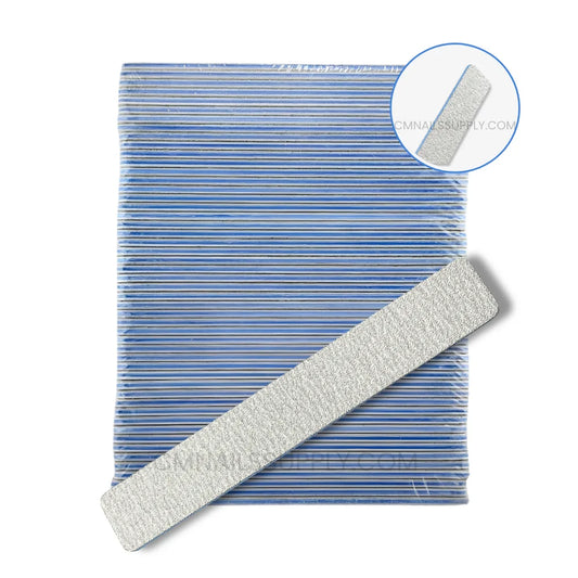 Jumbo zebra nail file 100/100 grit pack of 50 for professional nail technicians and salons in Canada