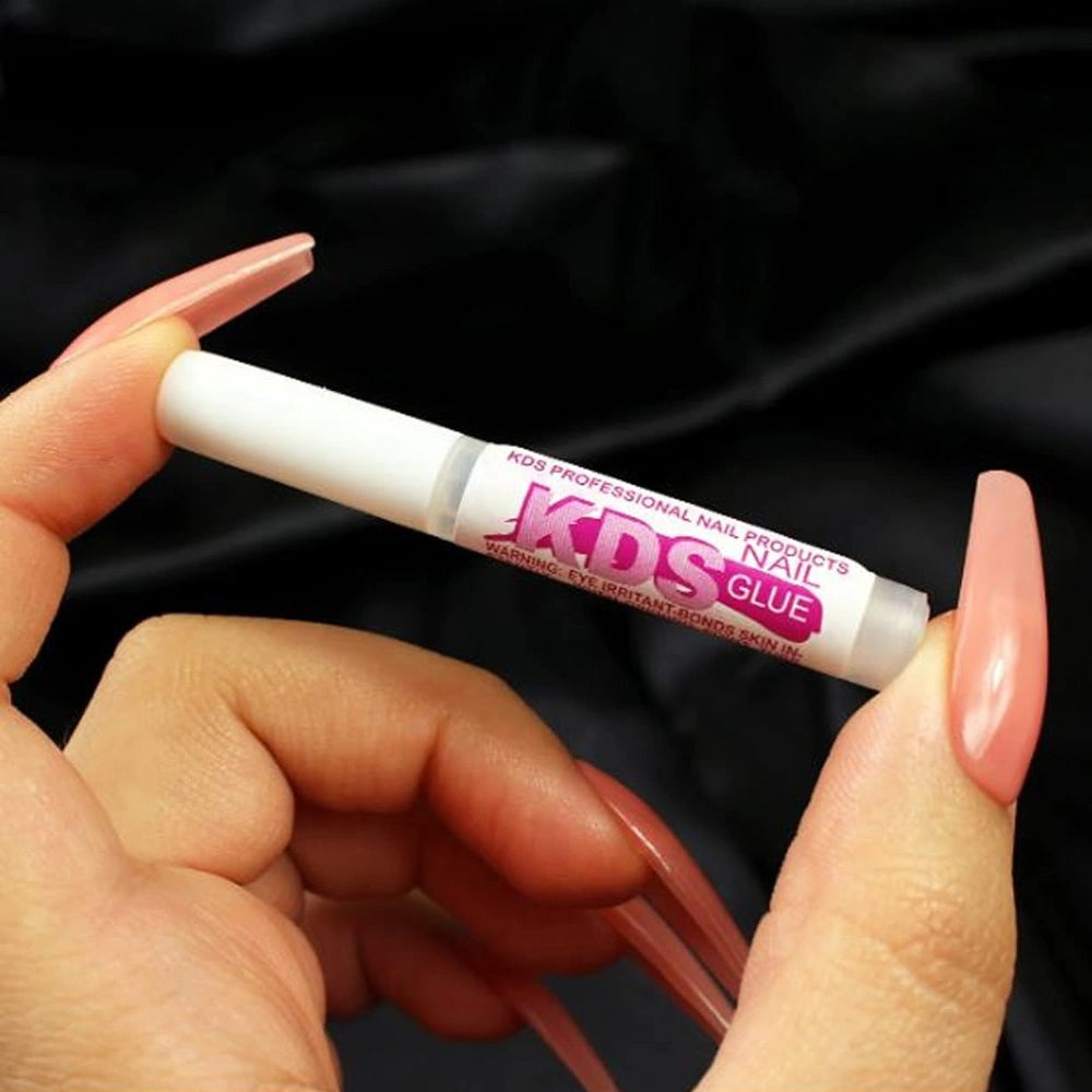 KDS nail glue for nail tips and wraps application