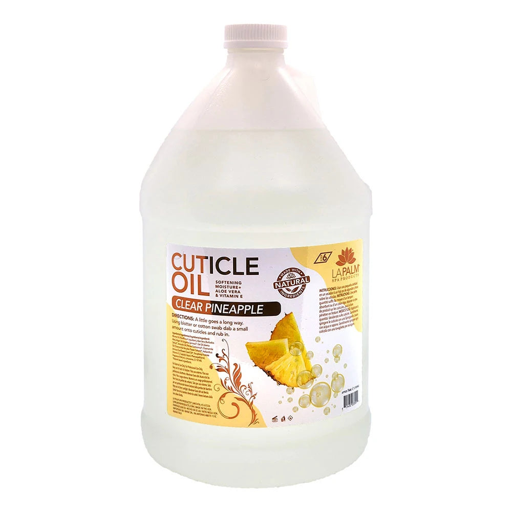 La Palm cuticle oil clear pineapple hydrating nail and cuticle treatment
