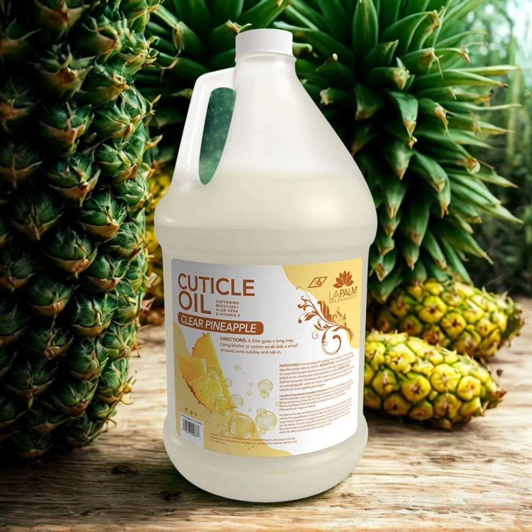 La Palm cuticle oil clear pineapple hydrating nail and cuticle treatment
