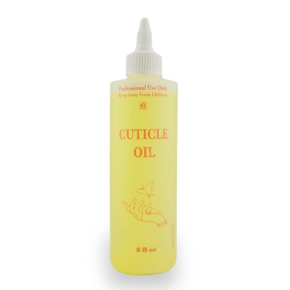 Cuticle Oil Pineapple Scent with Aloe Vera & Vitamin E (8 oz) - CM Nails & Beauty Supply