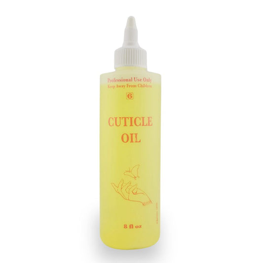 Cuticle Oil Pineapple Scent with Aloe Vera & Vitamin E (8 oz) - CM Nails & Beauty Supply