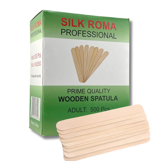 Large wooden waxing spatulas disposable body wax applicator sticks for professional waxing wholesale pack 500 pieces
