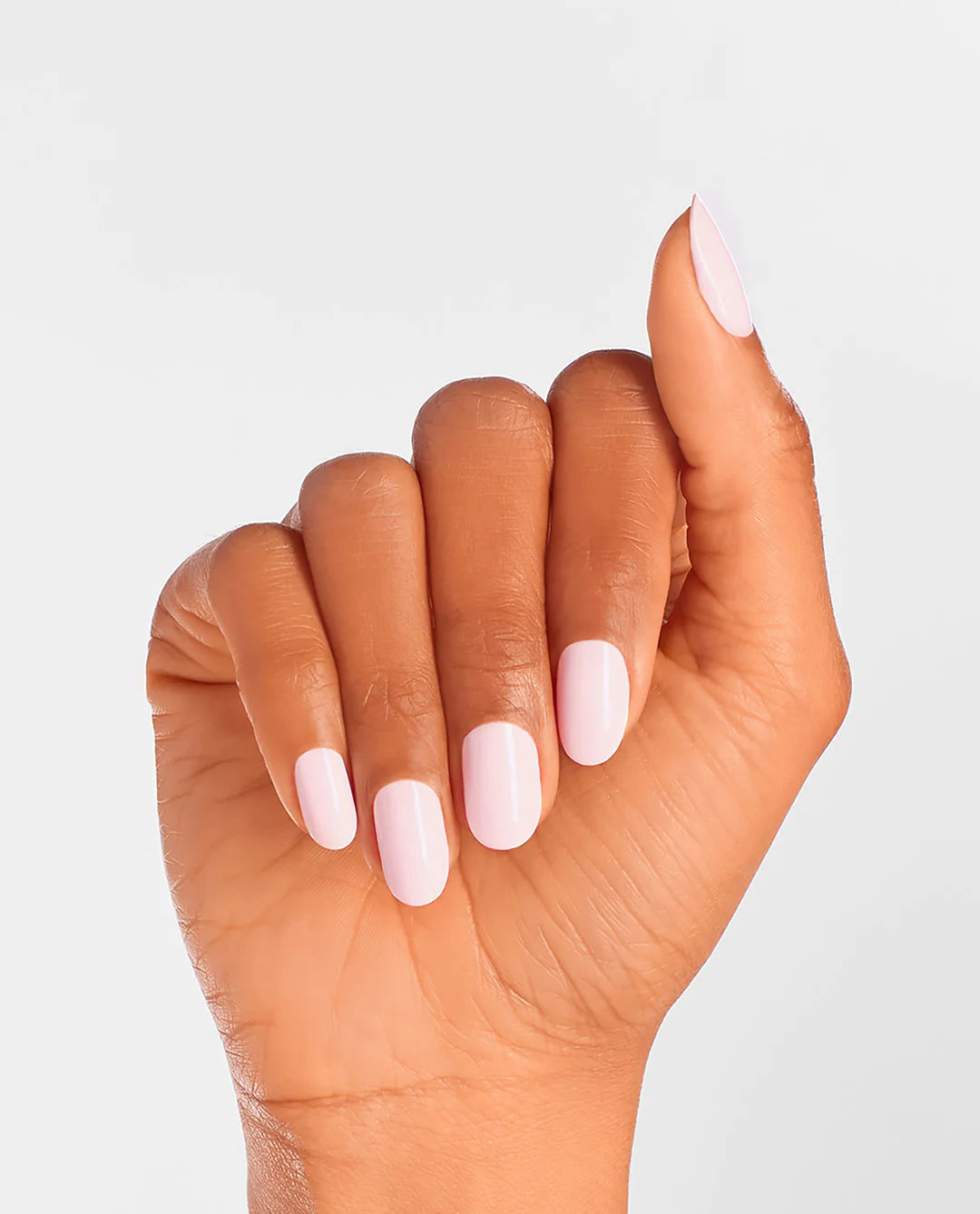 lets be friends nail polish manicure by hello kitty on pink background