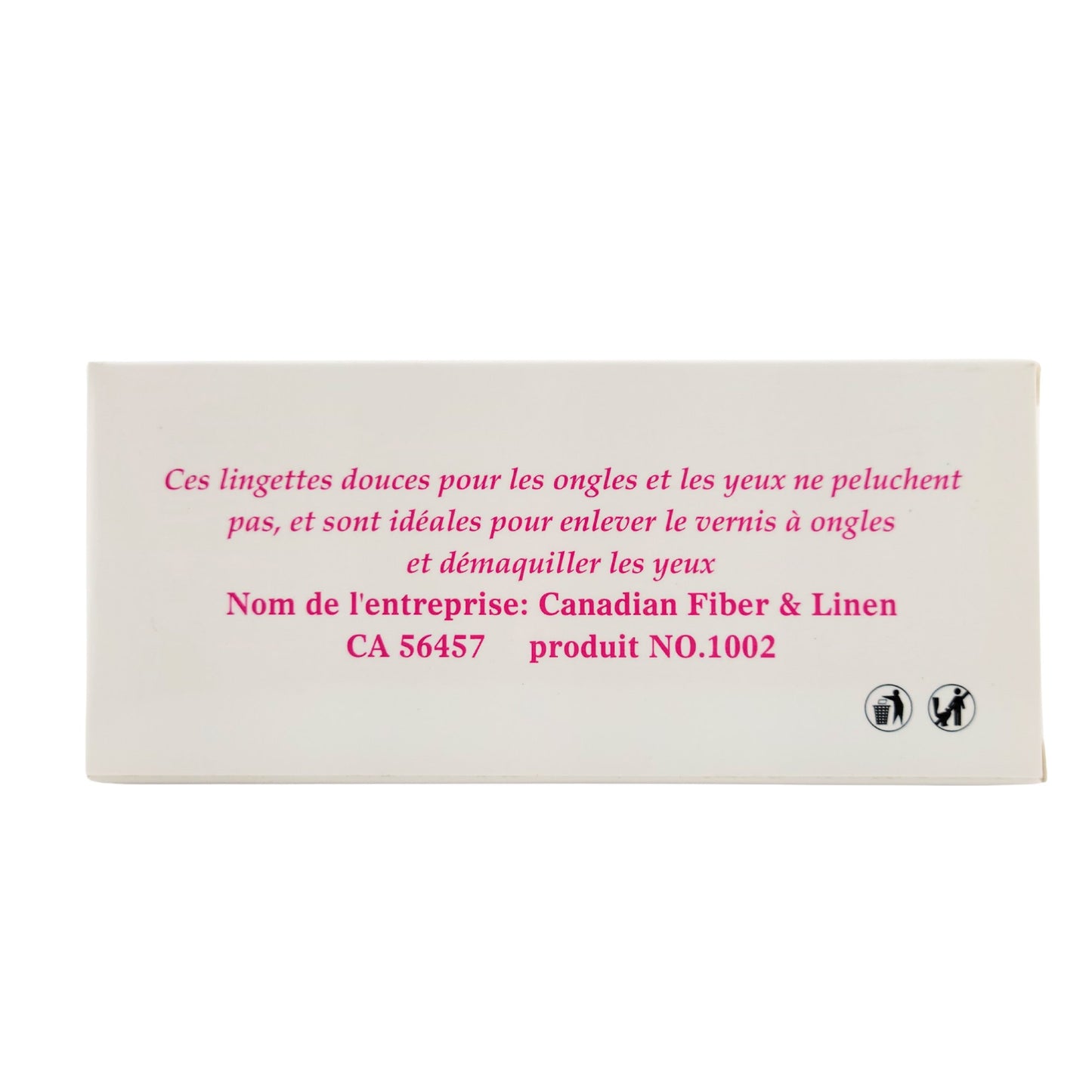 Disposable Non-Woven Nail & Eye Wipes – 200 Pack | Lint-Free - CM Nails & Beauty Supply