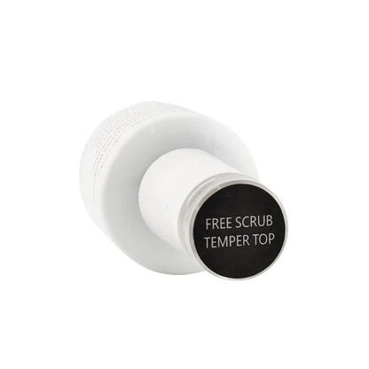 Long-lasting gel manicure with scratch-resistant top coat protection after two weeks