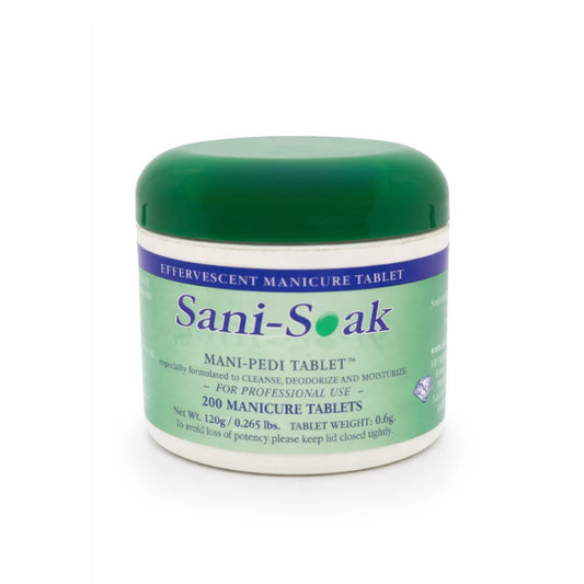 Mani pedi soak tablets 200 count green and blue pedicure spa tablet