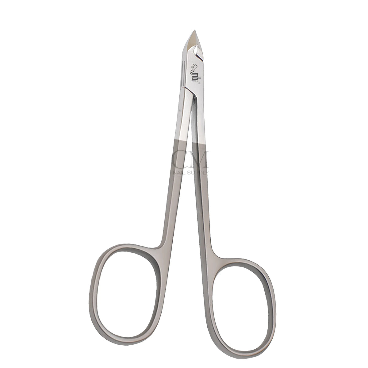 Finger loop handle of the MBI 116 stainless steel cuticle nipper
