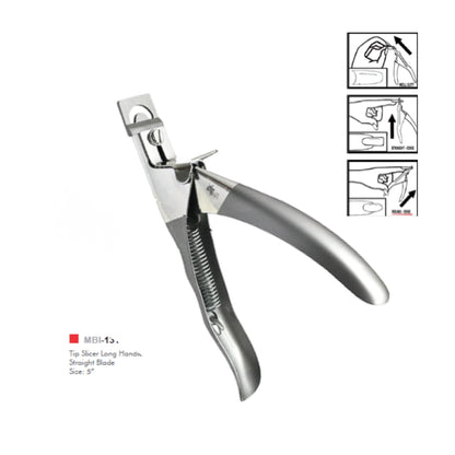 MBI-131 acrylic nail tip cutter for professional salon use in Canada.