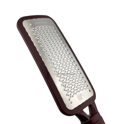 MBI-241 brown pedicure foot file with stainless steel surface for professional use in Canada.