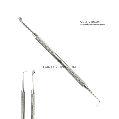 MBI-382 double ended stainless steel nail extractor tool for professional use in Canada.