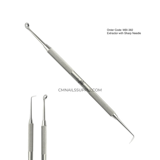 MBI-382 double ended stainless steel nail extractor tool for professional use in Canada.