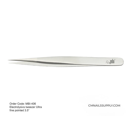 best electrolysis tweezers mbi-406 ultra fine pointed 3.5 inch professional hair removal canada