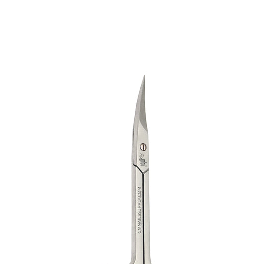 Stainless steel precision scissors for professional beauty technicians in Canada.