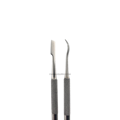 MBI-752 nail pusher for gently lifting cuticles and removing dead skin cells.