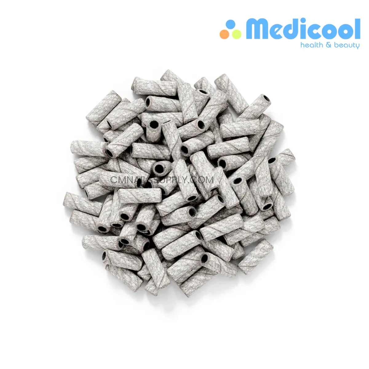 Medicool mini sanding band fitted on a mini mandrel