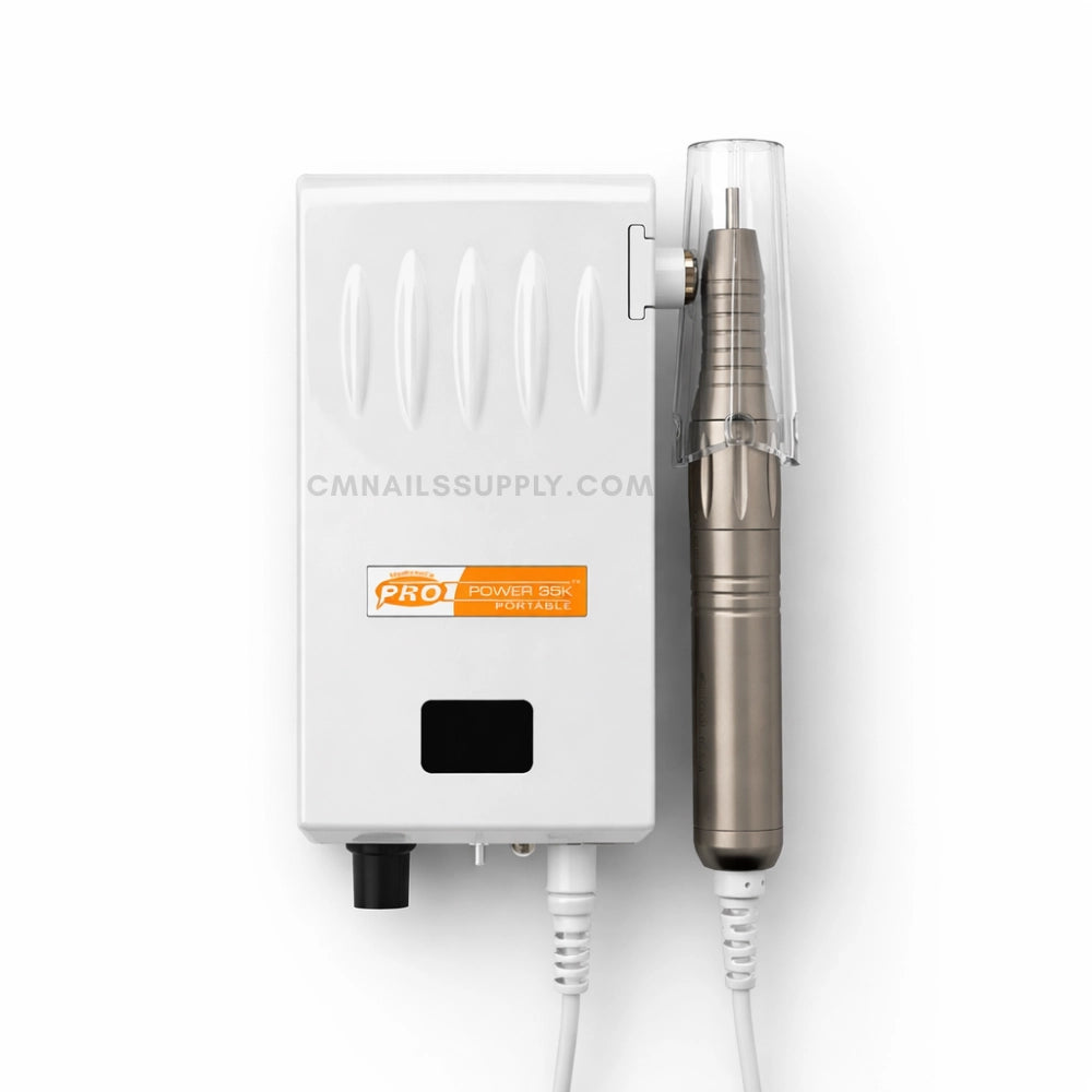 Medicool nail drill 35K white Pro Power electric file for salon use