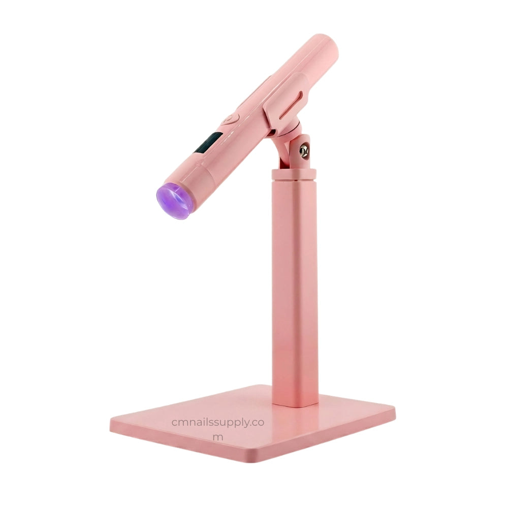 Portable rechargeable mini UV LED nail lamp for Canadian nail artists pink