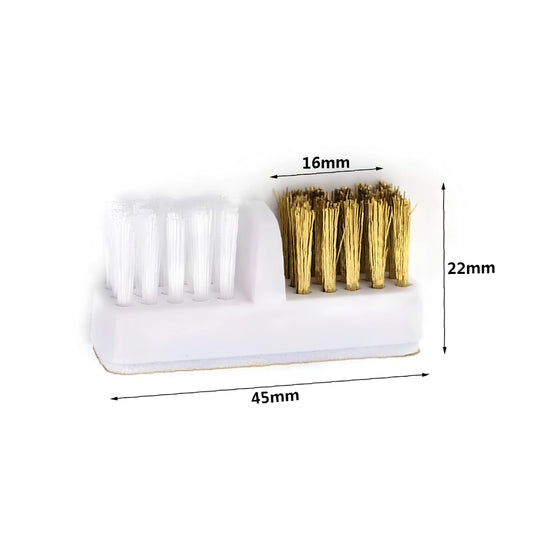 Cleaning brush for carbide nail drill bits