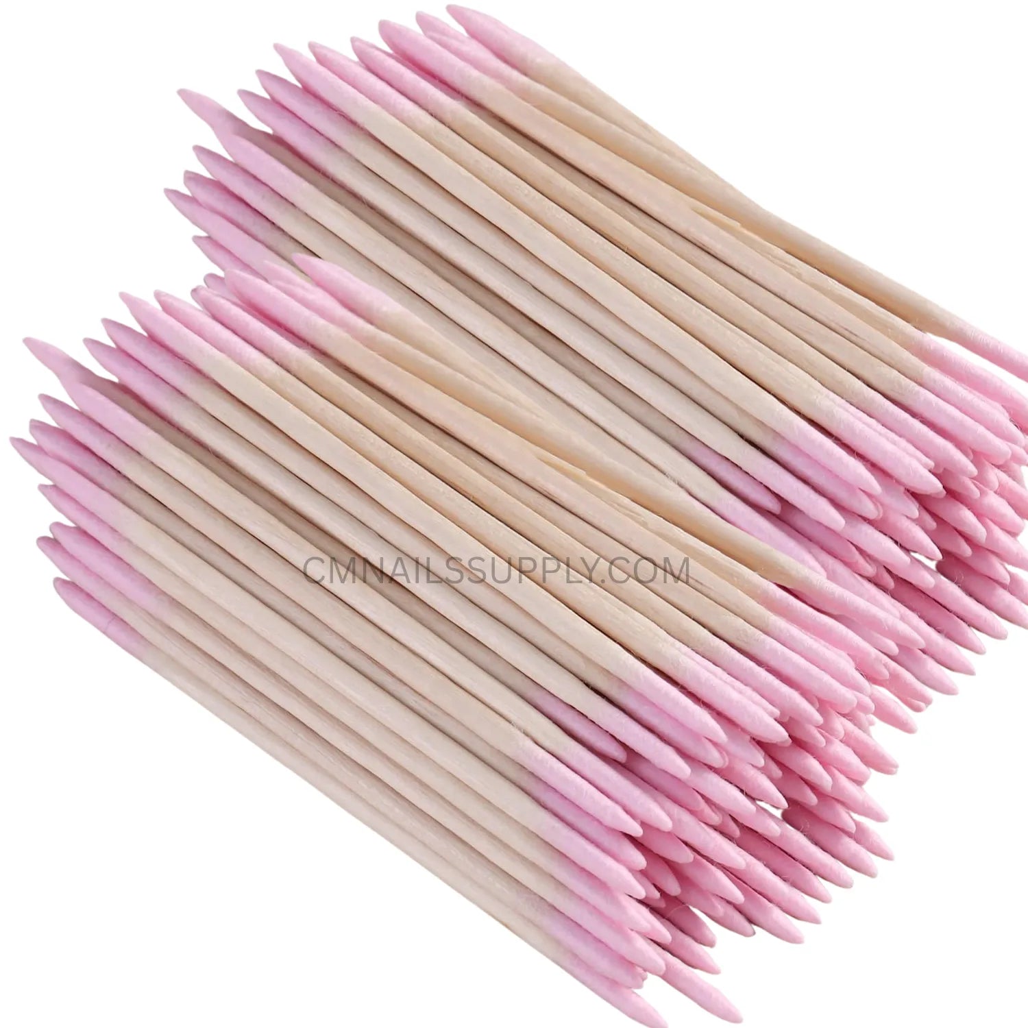 Fine tip cotton swabs for detailed nail art cleanup