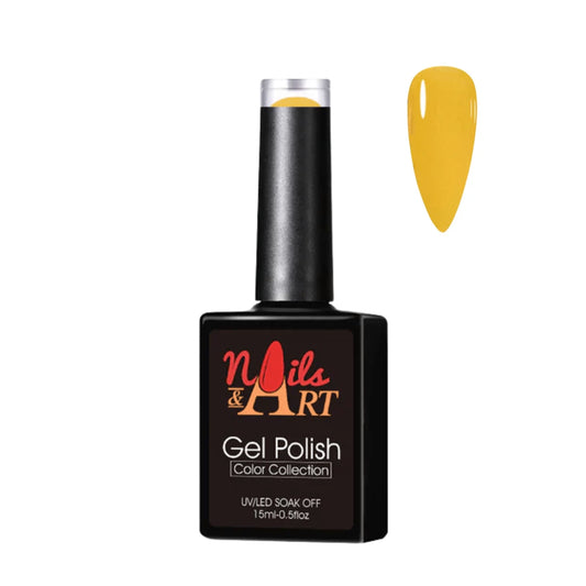Nails and Art Gel Polish Butter Yellow 157 Summer Radiance 2026