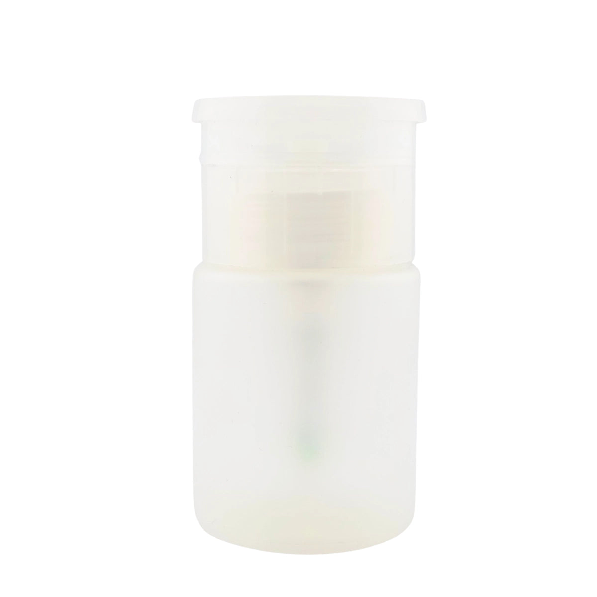 One-handed liquid pump dispenser bottle for professional salon use
