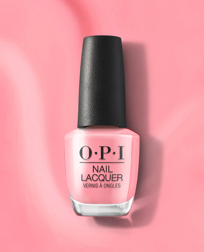 OPI Bathtime Bubbly S065 pink creme nail lacquer